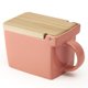 thumbnail image 1 of Caja de Sal ZERO JAPAN 454 g Rosa Coral con Tapa de Hinoki, 1 of 5