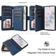 thumbnail image 4 of YEYKX para iPhone 17e / 16e Funda Tipo Billetera con Bolsillo con Cierre de Zíper para 9 Tarjetas, Cierre Magnético Funda Tipo Folio Premium de Cuero PU con Correa de Muñeca para iPhone 17e / 16e, 4 of 8