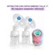 thumbnail image 3 of Extractor de Leche Doble Baby Pollito® Portable y Recargable 17mm, 3 of 3