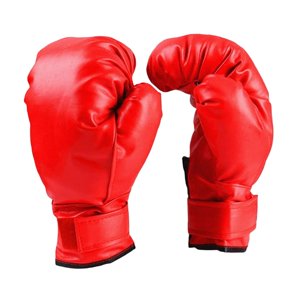 Ioensy - Mma Guantes Fitness Artes Marciales Transpirable Niños Adultos Kick Boxing Guantes Rojo Adulto