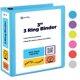 thumbnail image 1 of Binder Enday, 3 anillas, 3 pulgadas, azul con cubierta transparente, 1 of 8