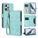 thumbnail image 1 of Funda Cartera Mariposa para [Xiaomi Redmi Note 12 Pro Plus] con Soporte y Cremallera Verde menta, 1 of 6