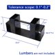 thumbnail image 2 of Kit de Soportes Ajustables para Estante de Leña MOFEEZ, 2 of 5