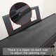 thumbnail image 5 of Funda antipolvo para piano digital Mooson, negra, 5 of 7