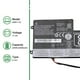 thumbnail image 1 of 45N1112 45N1113 45N1111 Reemplazo de Batería para Lenovo ThinkPad T440 T450 T450S T460 X240 X240S X250 X260 Series Interno 01AV459 45N1109 45N1773 121500145, 1 of 2