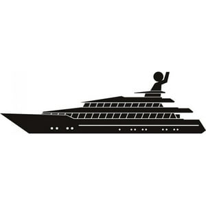 Rienda Libre Graphics - Decomural Ferry Boat Yacht Ship Ws-17945