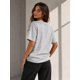 thumbnail image 3 of Polera Basica Cuello Redondo 100% Algodon 200g Manga Corta Gris Xl-xxl Lisa, 3 of 3