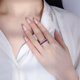 thumbnail image 3 of Anillo de Boda de Plata Esterlina 925 con Zafiro de Laboratorio, Esmeralda y Rubí, Diamantes de Alto Carbono, Gema, Joyería Fina para Mujer, 3 of 8