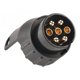 thumbnail image 3 of Convertidor De Adaptador De Enchufe De 7 Pines A 13 Pines Para Remolque De Coche, Toma De Remolque De 12 V, 3 of 5