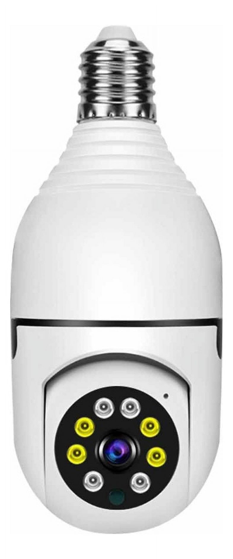 Genérico - Camara Seguridad Forma Bombilla Wifi Inalambrica Lau
