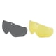 thumbnail image 3 of Casco De Bicicleta Lente De Ojo Triatlón Carretera MTB Lente De Casco De Ciclismo Gris Amarillo, 3 of 5