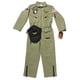 thumbnail image 5 of Traje de piloto de combate Aeromax Jr. Talla 4/6 con gorra bordada, 5 of 5