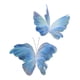 thumbnail image 1 of 2 Uds Decoración De Mariposas Artificiales Decoración De Boda Para Pared De Boda Cumplea?os Azul, 1 of 3