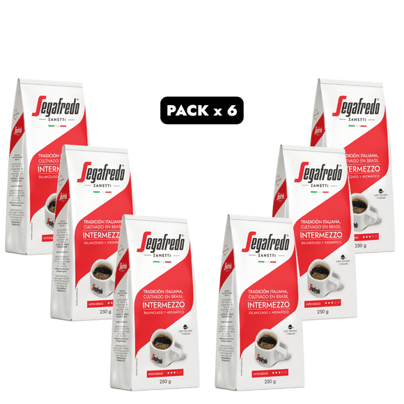 Pack 6 Café Molido  Intermezzo 250gr
