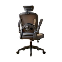 Silla De Escritorio Con Apoya Cabeza Negra By Lubabycas