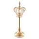 thumbnail image 4 of Candelabros De Candelita De Cristal Mesa De Comedor Candelabros Soporte 34x13cm, 4 of 5