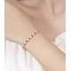 thumbnail image 3 of Pulseras de Tenis de Moissanita de 3-6.5 Mm Corte Redondo Color D Claridad VVS1 Pulseras de Diamante Blanco/rojo para Mujer Pulseras de Plata Esterlina S925 5.5-9 Pulgadas Joyería con Dije Regalos, 3 of 7