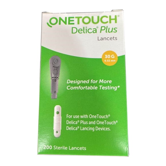 Lancetas J d International Onetouch Delica Plus 200 De 0 32 Mm