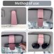 thumbnail image 5 of Soporte Magnético para Gafas de Sol TILDOSAC para Visera de Coche - Pack de 2 en Cuero, 5 of 6