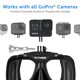 thumbnail image 2 of Máscara de buceo OCTOMASK con soporte GoPro negra, 2 of 5