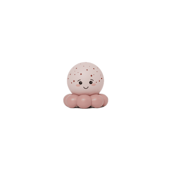 Luz Nocturna Pulpo Twinkles To Go Octo Rosado