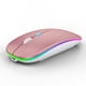 thumbnail image 1 of Mouse inalámbrico Bluetooth WREANU recargable con luces LED, 1 of 7