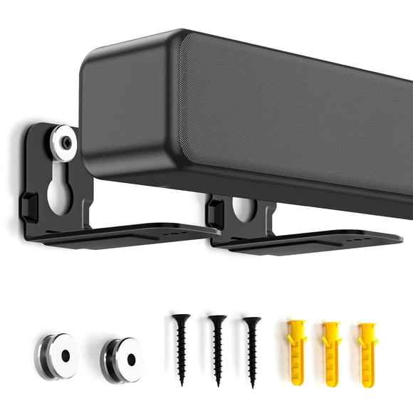 Soporte de pared para barra de sonido, estante flotante para Samsung y Sony