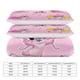 thumbnail image 5 of 3 Pieces Angela stich Bedding Comforter Set Full with 2 Pillowcases for Kids Teens Girls Women Microfiber Easy Wash Light Breathable Cozy White Base Bed Sheets, 5 of 5
