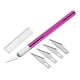 thumbnail image 1 of Bisturi Cortante Tipo Lapiz Con Cuchillas Metal Manualidades violeta oscuro, 1 of 3