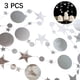 thumbnail image 2 of Guirnaldas de fiesta Twinkle Little Star con purpurina, lunas y estrellas colgantes, decoraciones para cumpleaños infantiles, baby shower, bodas, Ramadán, EID, graduación, suministros para fiestas, 2 of 8
