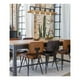thumbnail image 2 of Lampara Colgante De Madera Y Metal 4 Focos Diseño Cuadrado, 2 of 3