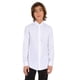 thumbnail image 2 of Camisa Calvin Klein vestido de satén de manga larga para niños, blanco, 16 años, 2 of 3