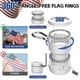thumbnail image 3 of Kit De Asta Para Bandera De 1 5 M De Acero Inoxidable Con Bandera De 3 X 5 Pies, 3 of 7
