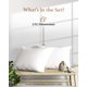 thumbnail image 2 of Funda de almohada Good Sleep Bedding King 2 unidades blanco 1000 hilos, 2 of 6