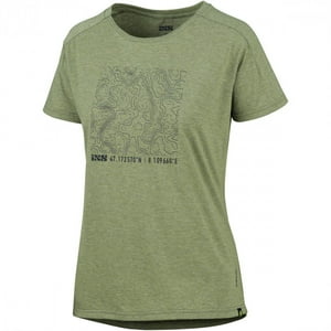 Polera Ixs Mujer Flow Tech Contour Olive M