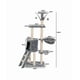 thumbnail image 3 of Torre rascador yute arbol gatos pompones escalera gris color, 3 of 3