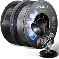 Filamento Para Impresora 3D Creality Petg 1.75 Mm 2 Kg Negro+Gris
