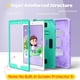 thumbnail image 4 of Funda Fintie para iPad de 9ª, 8ª y 7ª generación de 10,2 pulgadas con soporte, color morado y verde, 4 of 9