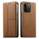 thumbnail image 1 of Funda tipo cartera con bloqueo RFID para iPhone 14 Pro Max cubierta magnética de cuero con tapa y soporte Marrón, 1 of 6