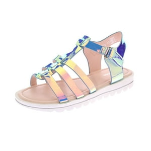 Sandalia Tornasol Plata Andarina