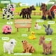 thumbnail image 2 of Figuras de juguete VDEZX 10 piezas 3D de animales de granja para niños, 2 of 7