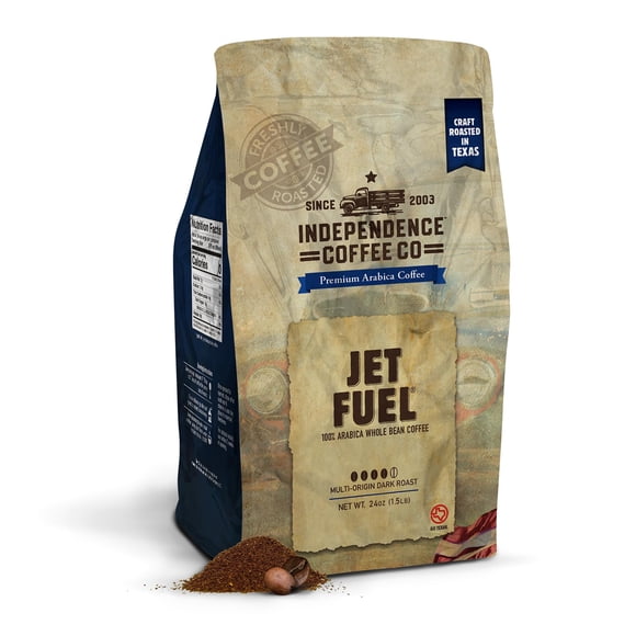 Café INDEPENDENCE COFFEE CO. Jet Fuel tueste oscuro 680 g