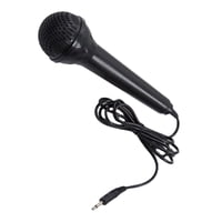 Magideal - Micrófono De Mano Negro De 3,5 Mm Para Teclado De Música De Teléfono Inteligente De Piano Electrónico, Karaoke, Niños