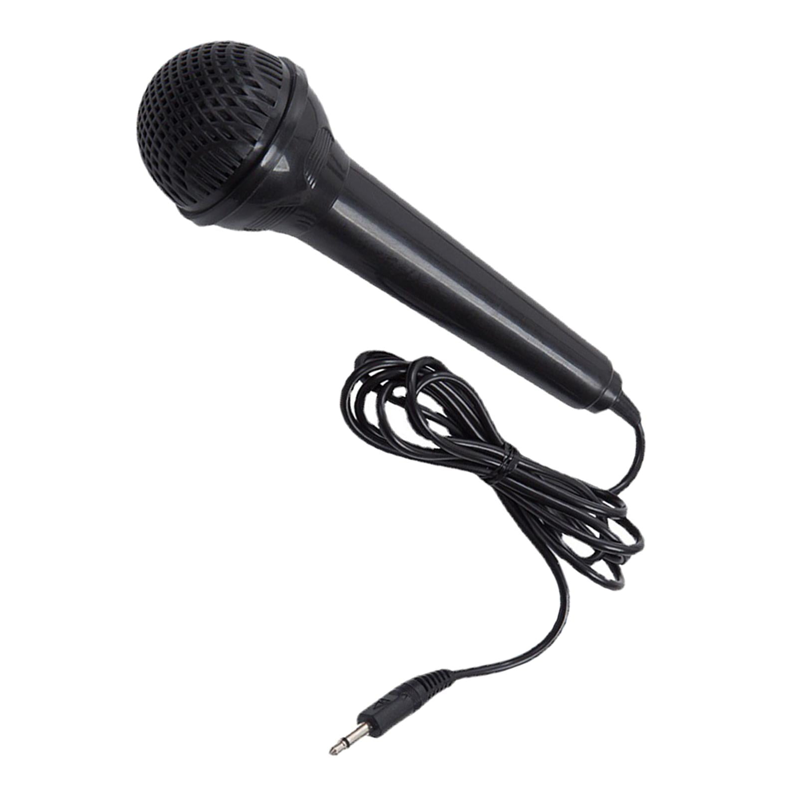 Magideal - Micrófono De Mano Negro De 3,5 Mm Para Teclado De Música De Teléfono Inteligente De Piano Electrónico, Karaoke, Niños