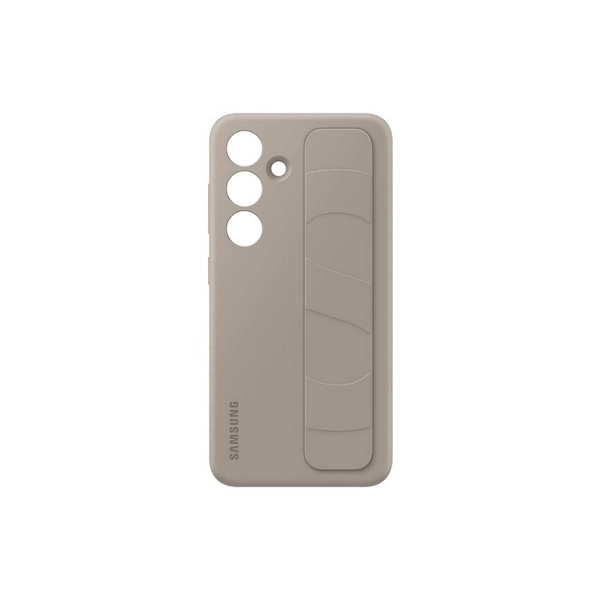 Funda Samsung De Silicona Para Galaxy S24 Gris Claro