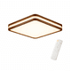 thumbnail image 1 of Lámpara Techo LED Cuadrada 36W Saiph Tono Caoba con Control, 1 of 6