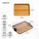 thumbnail image 5 of Tabla de cortar Farberware Build-A-Board de bambú con compartimentos, 5 of 7