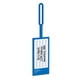 thumbnail image 5 of Etiqueta De Bolsa Iconic Bag Tag 2x4 Blue, 5 of 6