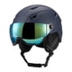 thumbnail image 2 of Casco De Snowboard Gafas Protectoras Orejeras Ajustables Casco De Esquí Para Invierno Azul 55 A 58 Cm, 2 of 5