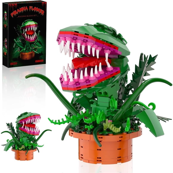 Set De Bloques Audrey Ii Planta Carnivora 342 Piezas